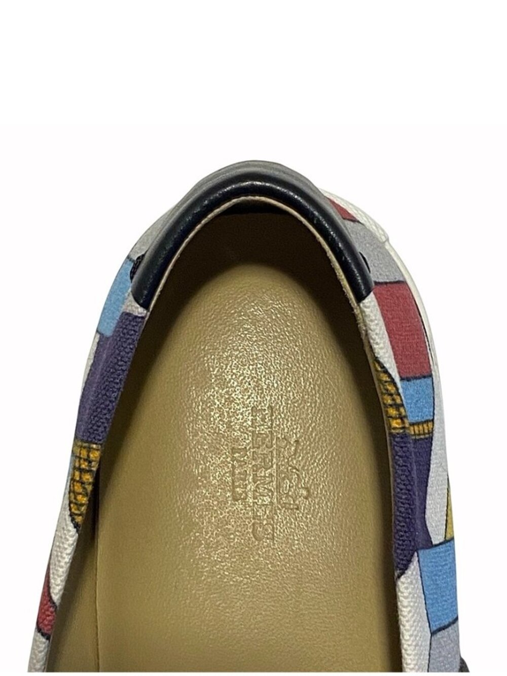 Hermès Men's Canvas Slip-on Shoes / EU 41/ US 8 - Picture 14 of 16